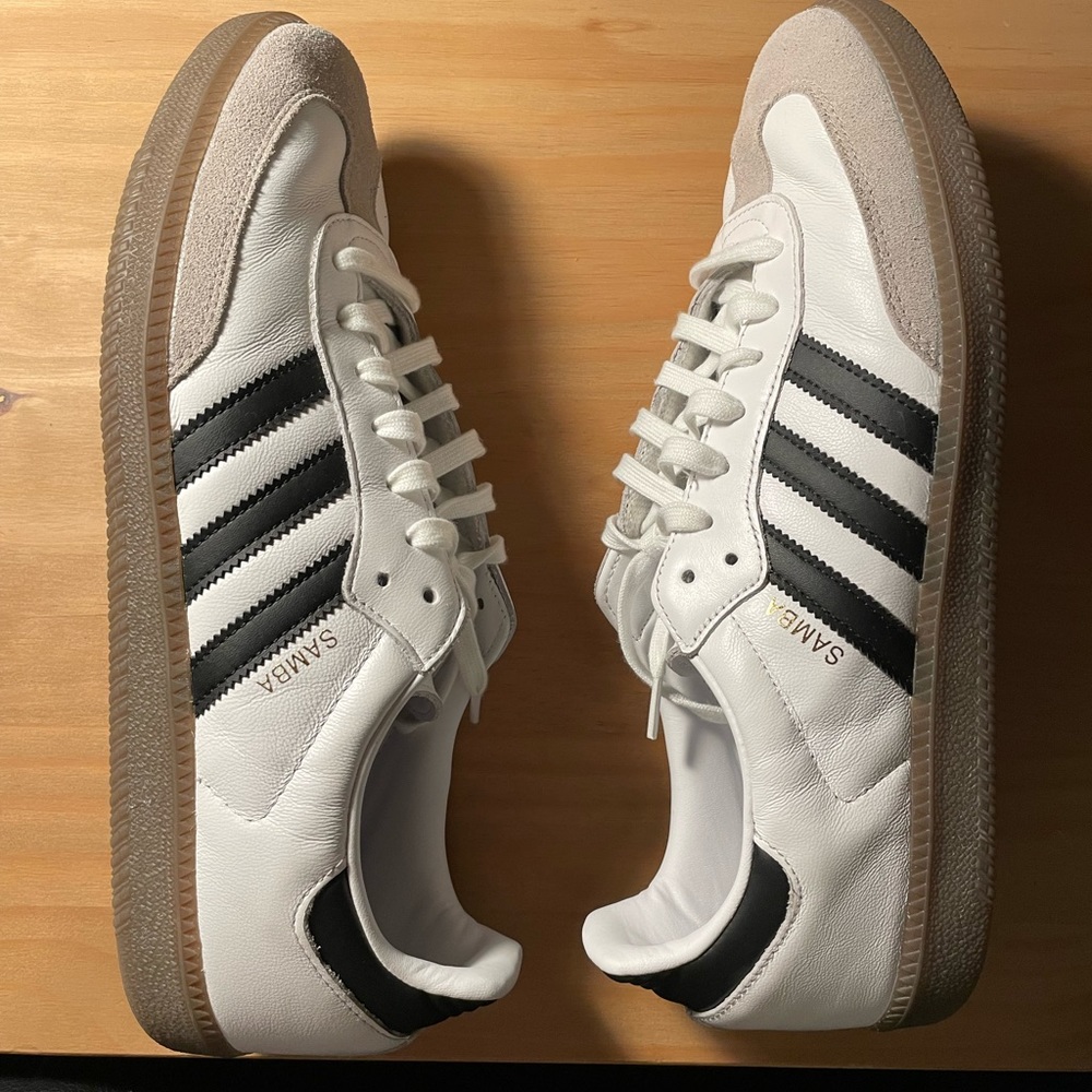 Adidas samba og real leather